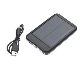 Solar metalen powerbank